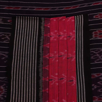 Handloom Sambalpuri Cotton Ikkat Saree Handloom Saree_Sambalpuri Cotton Priyadarshini Handloom 