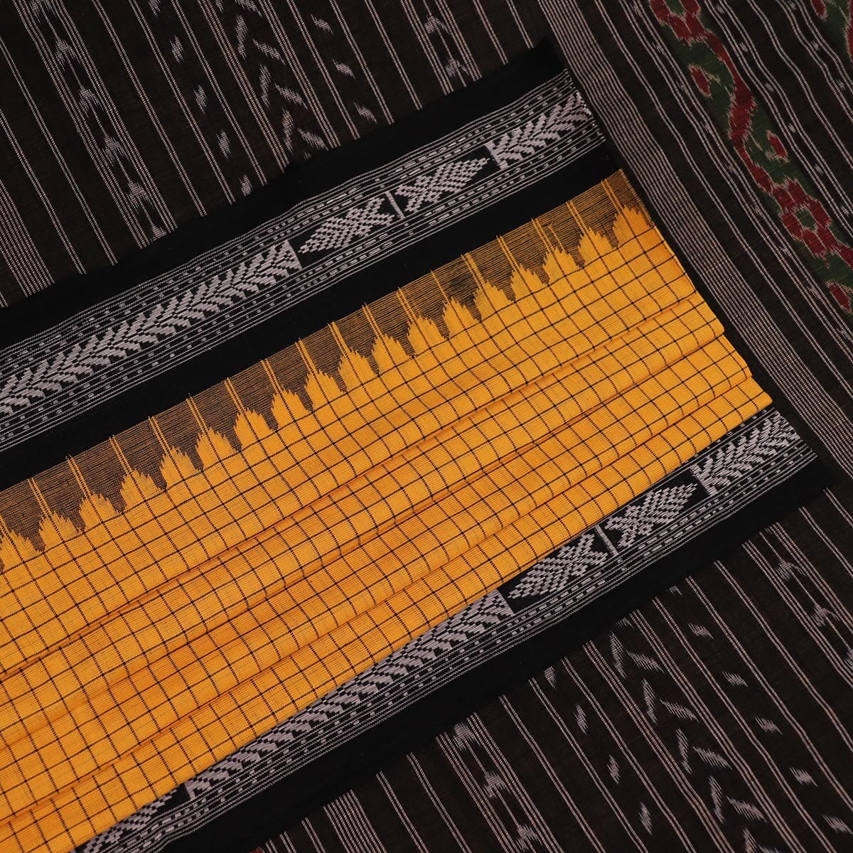 Handloom Sambalpuri Cotton Ikkat Saree Handloom Saree_Sambalpuri Cotton Priyadarshini Handloom 