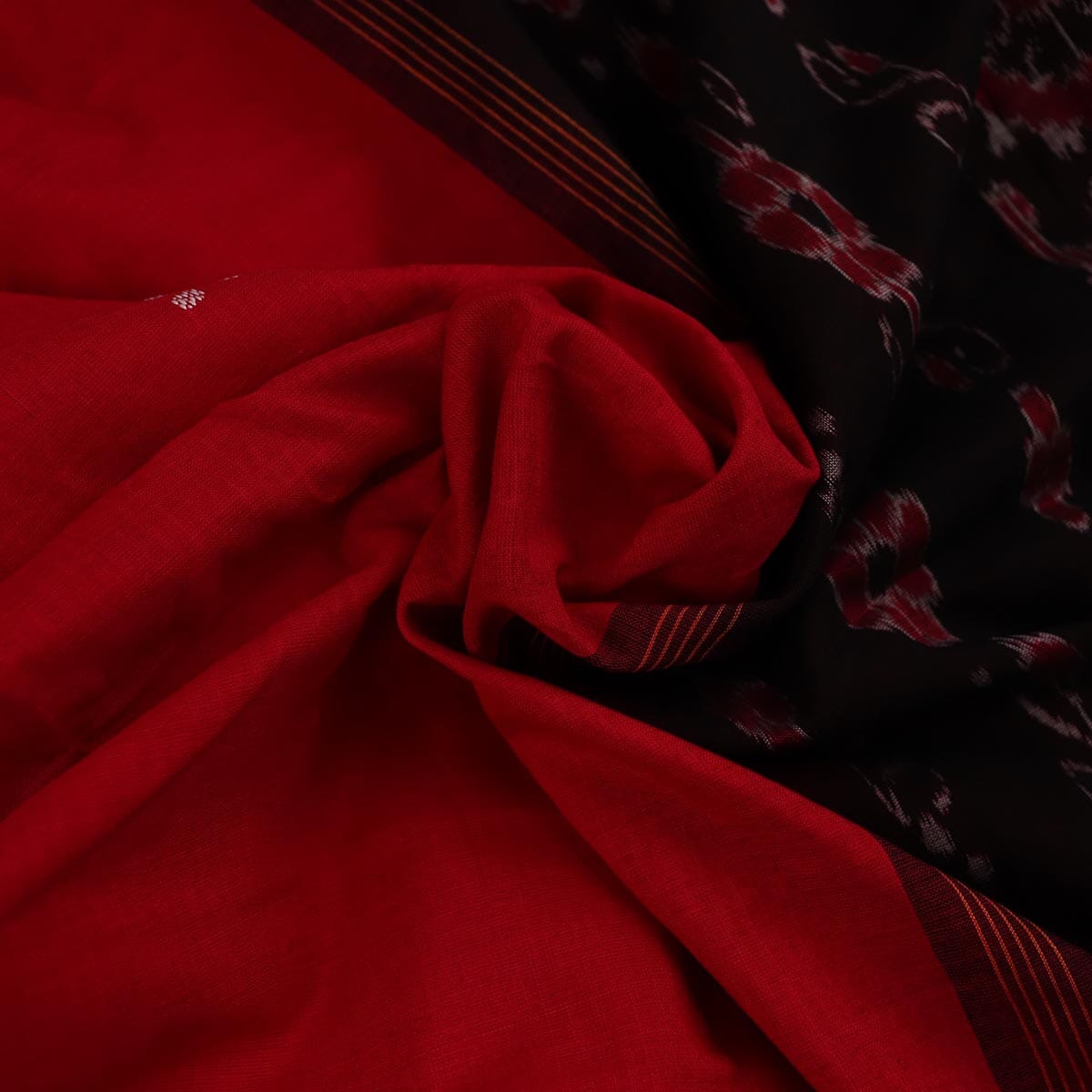 Handloom Sambalpuri Cotton Ikkat Saree Handloom Saree_Sambalpuri Cotton Priyadarshini Handloom 