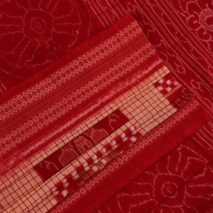 Handloom Sambalpuri Cotton Ikkat Saree Handloom Saree_Sambalpuri Cotton Priyadarshini Handloom 