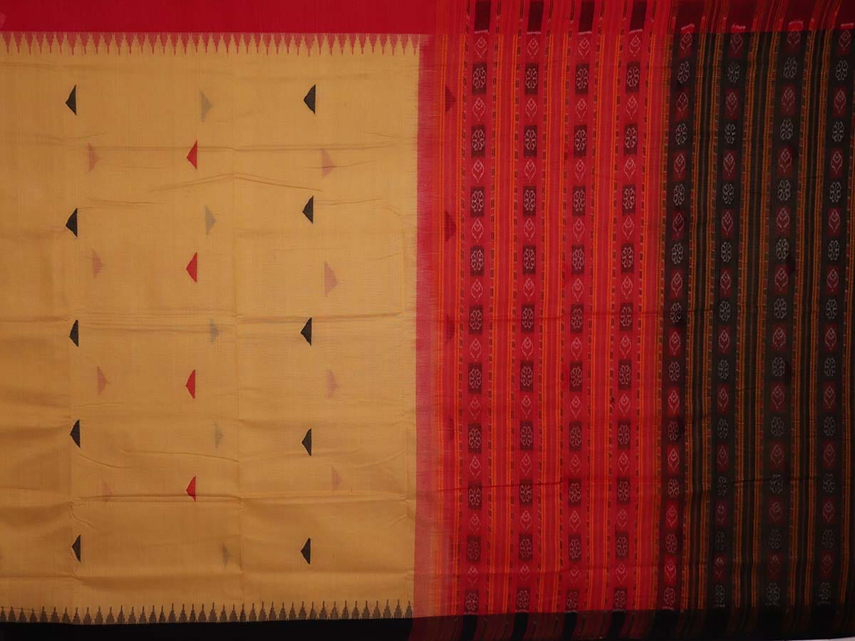 Handloom Sambalpuri Cotton Ikkat Saree Handloom Saree_Sambalpuri Cotton Priyadarshini Handloom 