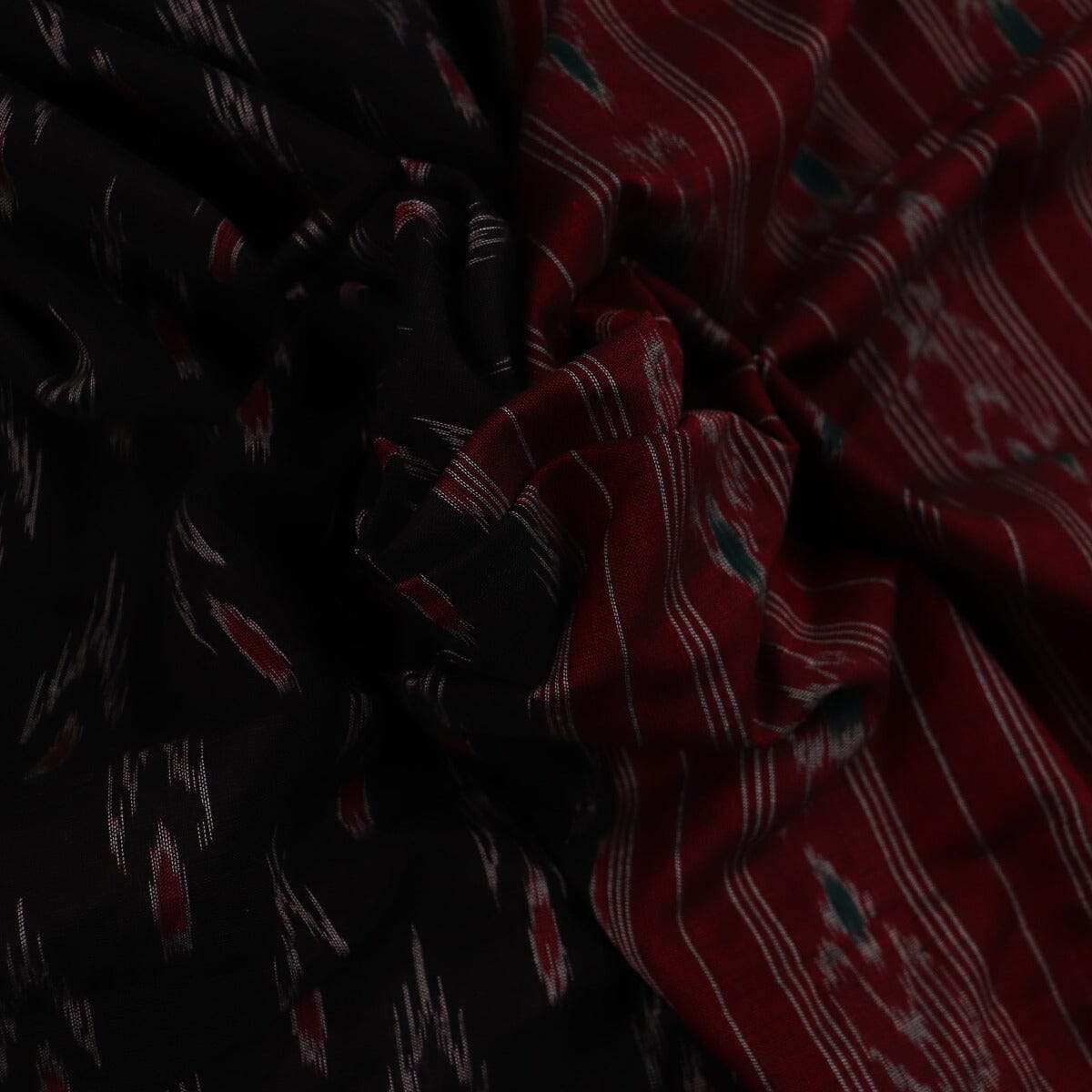 Handloom Sambalpuri Cotton Ikkat Saree Handloom Saree_Sambalpuri Cotton Priyadarshini Handloom 