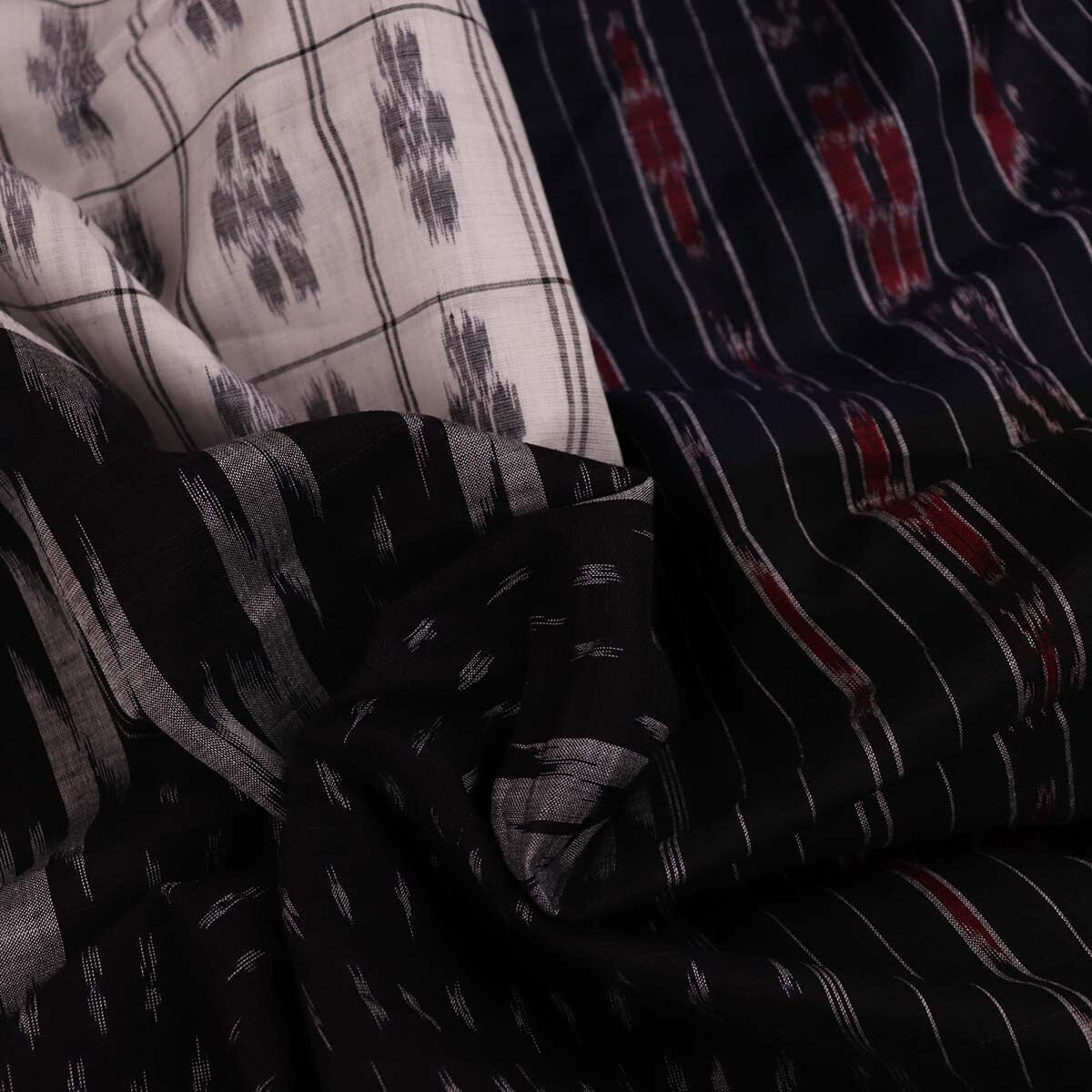Handloom Sambalpuri Cotton Ikkat Saree Handloom Saree_Sambalpuri Cotton Priyadarshini Handloom 