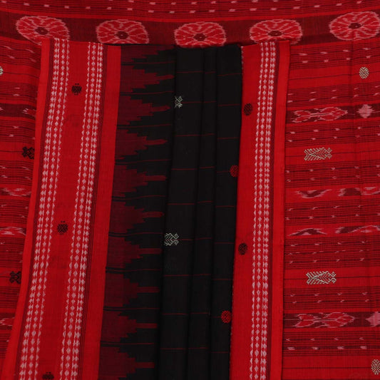 Handloom Sambalpuri Cotton Ikkat Saree Handloom Saree_Sambalpuri Cotton Priyadarshini Handloom 