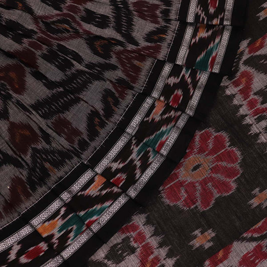 Handloom Sambalpuri Cotton Ikkat Saree Handloom Saree_Sambalpuri Cotton Priyadarshini Handloom 