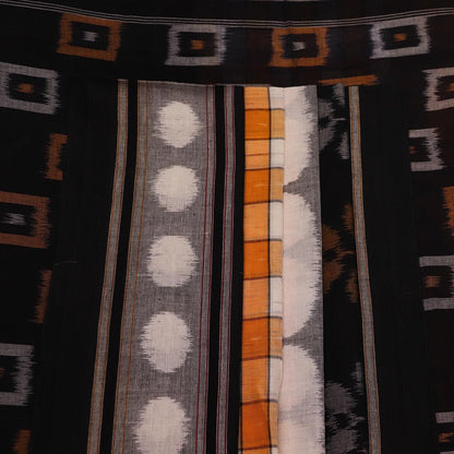Handloom Sambalpuri Cotton Ikkat Saree Handloom Saree_Sambalpuri Cotton Priyadarshini Handloom 