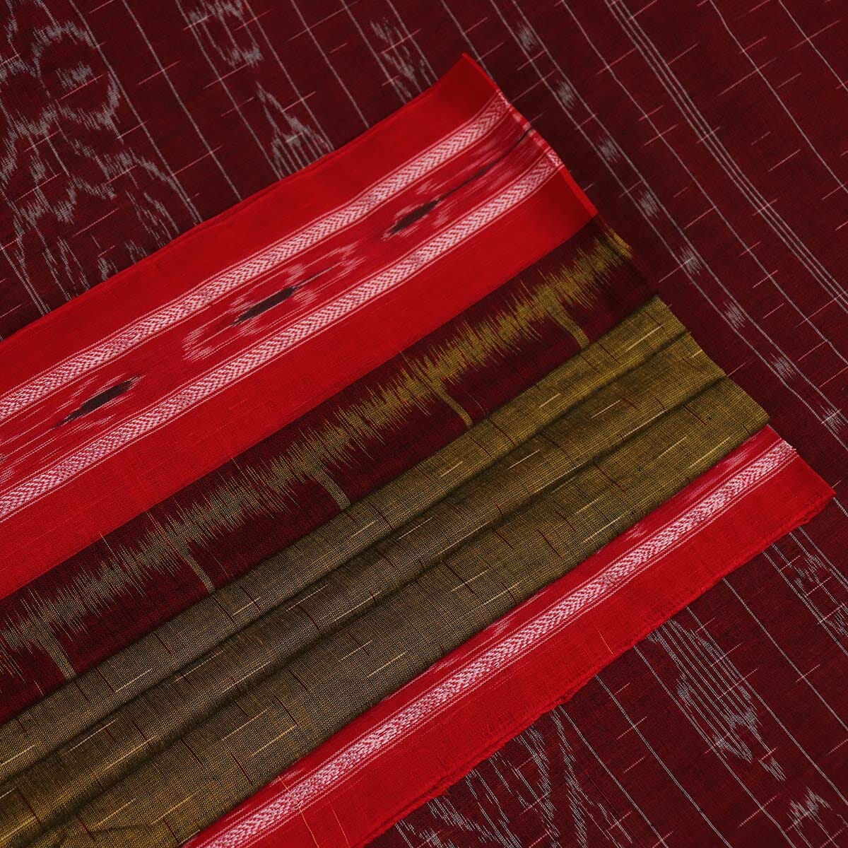 Handloom Sambalpuri Cotton Ikkat Saree Handloom Saree_Sambalpuri Cotton Priyadarshini Handloom 
