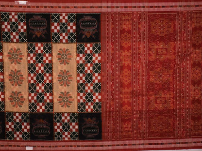 Handloom Sambalpuri Cotton Ikkat Saree Handloom Saree_Sambalpuri Cotton Priyadarshini Handloom 