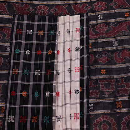 Handloom Sambalpuri Cotton Ikkat Saree Handloom Saree_Sambalpuri Cotton Priyadarshini Handloom 