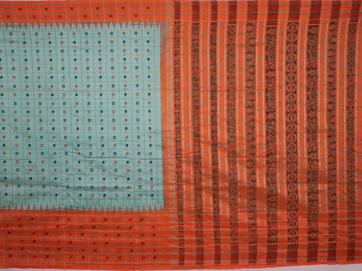 Handloom Sambalpuri Cotton Ikkat Saree Handloom Saree_Sambalpuri Cotton Priyadarshini Handloom 