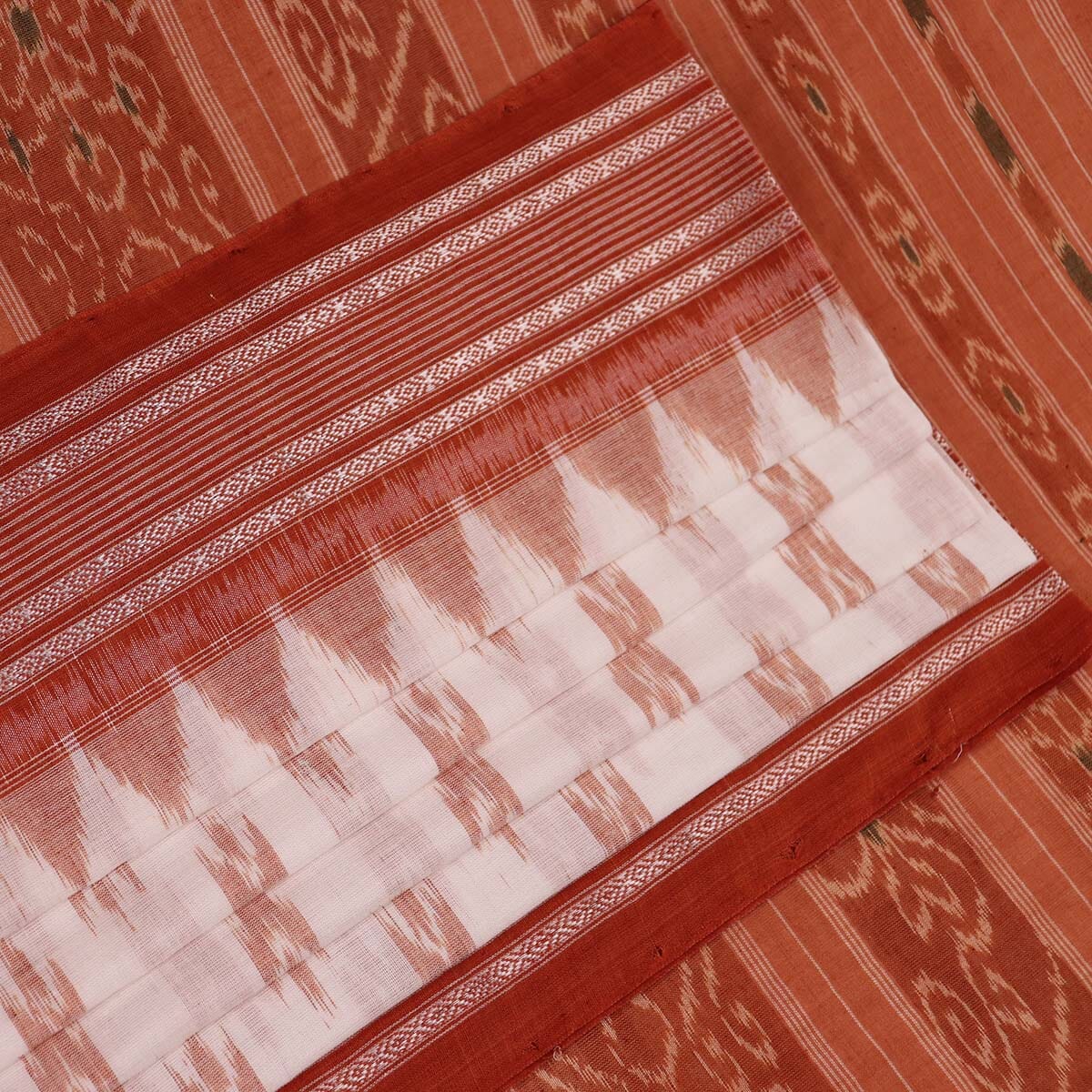 Handloom Sambalpuri Cotton Ikkat Saree Handloom Saree_Sambalpuri Cotton Priyadarshini Handloom 