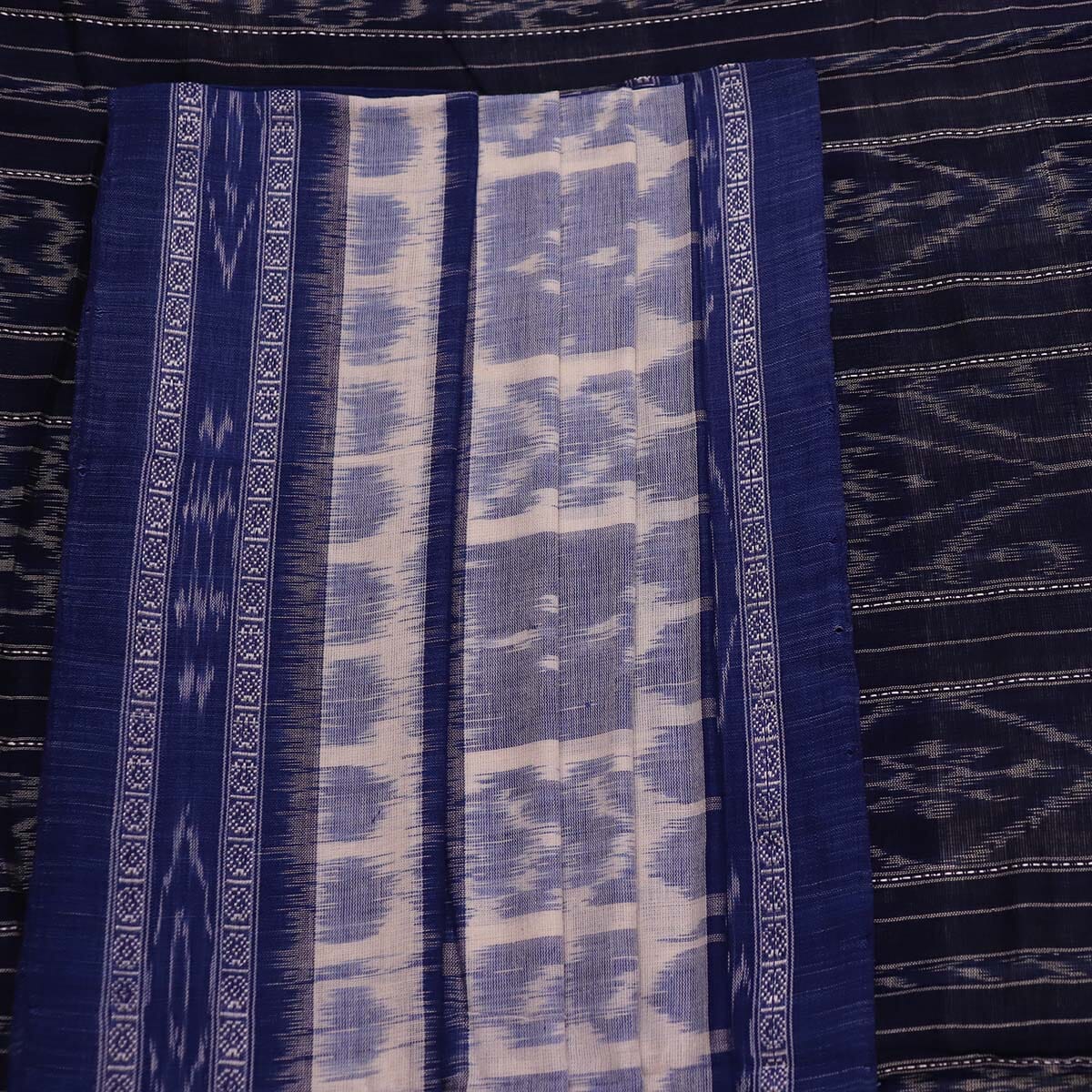 Handloom Sambalpuri Cotton Ikkat Saree Handloom Saree_Sambalpuri Cotton Priyadarshini Handloom 