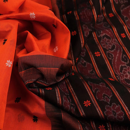 Handloom Sambalpuri Cotton Ikkat Saree Handloom Saree_Sambalpuri Cotton Priyadarshini Handloom 