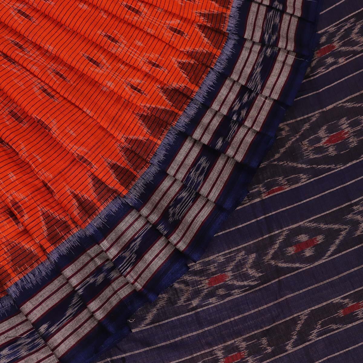 Handloom Sambalpuri Cotton Ikkat Saree Handloom Saree_Sambalpuri Cotton Priyadarshini Handloom 