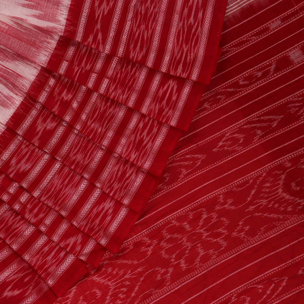 Handloom Sambalpuri Cotton Ikkat Saree Handloom Saree_Sambalpuri Cotton Priyadarshini Handloom 