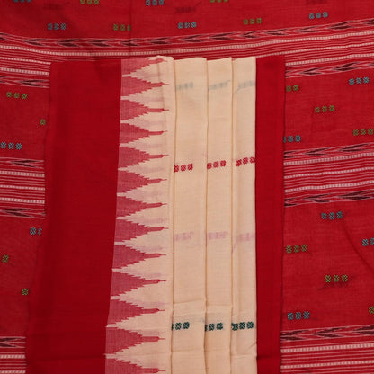 Handloom Sambalpuri Cotton Ikkat Saree Handloom Saree_Sambalpuri Cotton Priyadarshini Handloom 