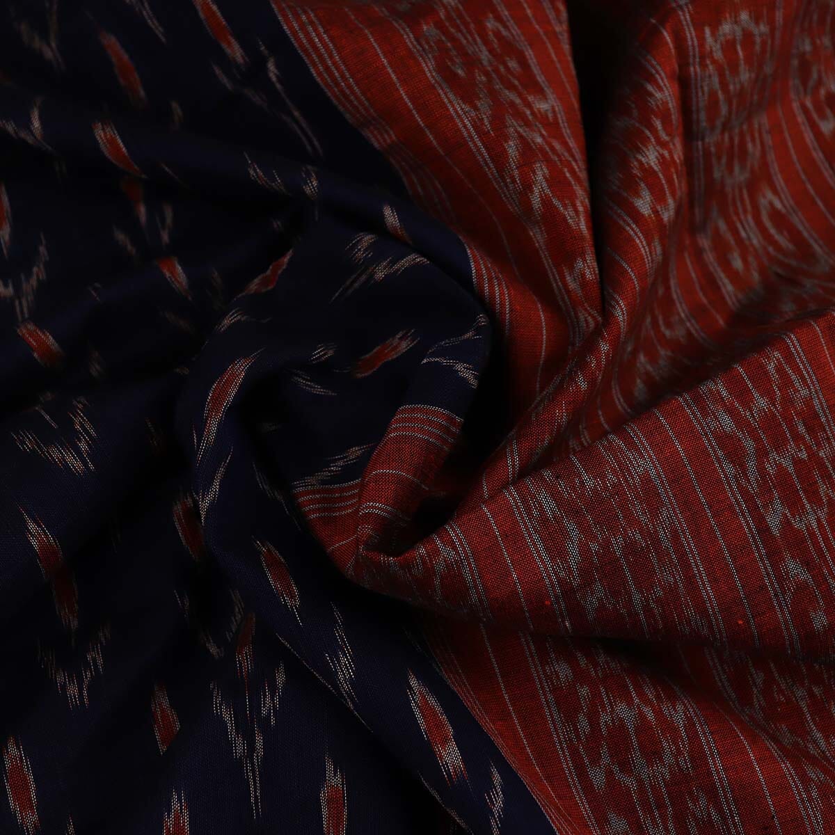 Handloom Sambalpuri Cotton Ikkat Saree Handloom Saree_Sambalpuri Cotton Priyadarshini Handloom 