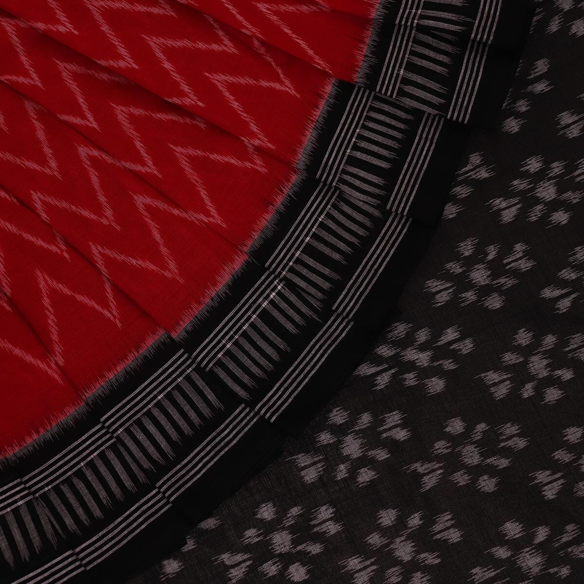 Handloom Sambalpuri Cotton Ikkat Saree Handloom Saree_Sambalpuri Cotton Priyadarshini Handloom 