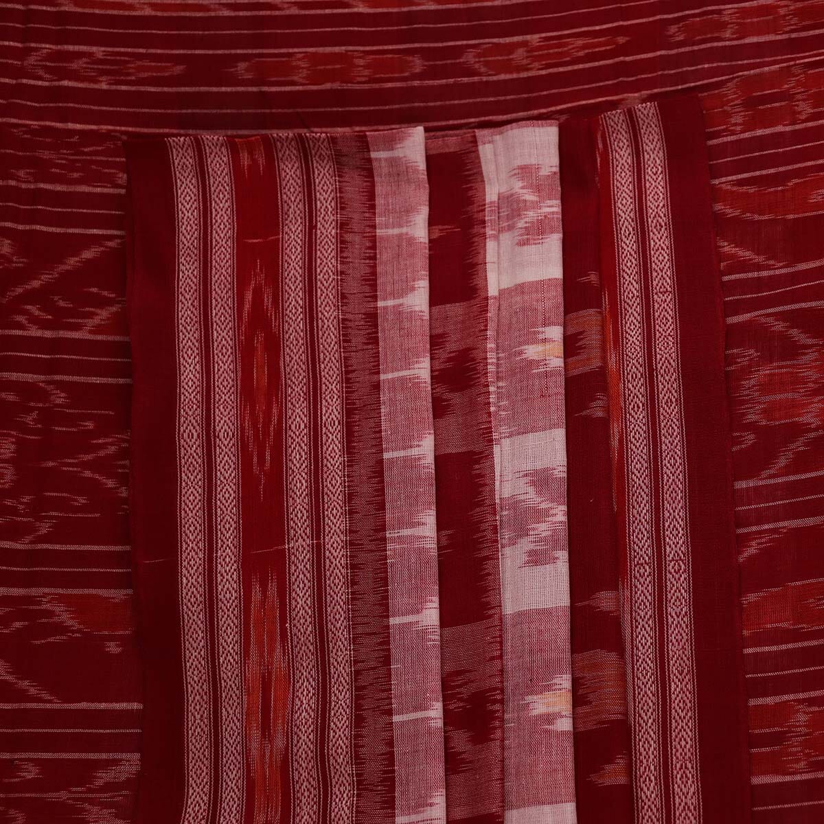 Handloom Sambalpuri Cotton Ikkat Saree Handloom Saree_Sambalpuri Cotton Priyadarshini Handloom 