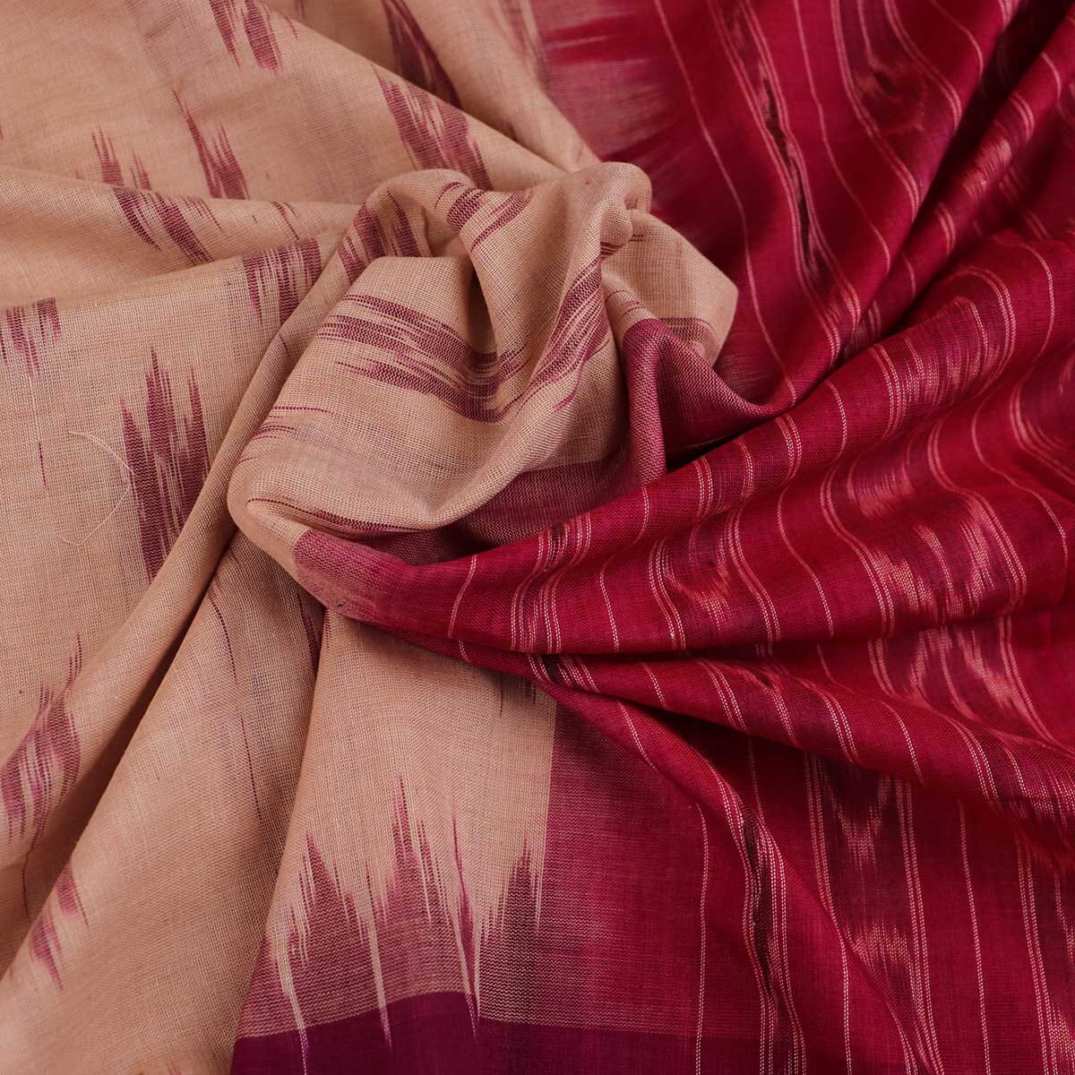 Handloom Sambalpuri Cotton Ikkat Saree Handloom Saree_Sambalpuri Cotton Priyadarshini Handloom 