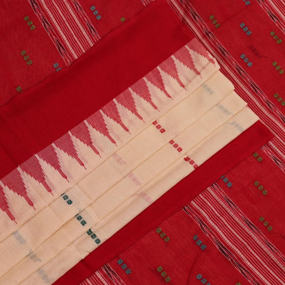 Handloom Sambalpuri Cotton Ikkat Saree Handloom Saree_Sambalpuri Cotton Priyadarshini Handloom 