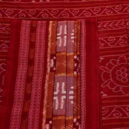 Handloom Sambalpuri Cotton Ikkat Saree Handloom Saree_Sambalpuri Cotton Priyadarshini Handloom 