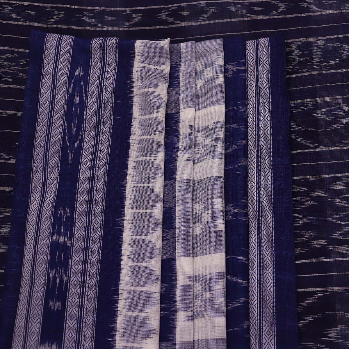 Handloom Sambalpuri Cotton Ikkat Saree Handloom Saree_Sambalpuri Cotton Priyadarshini Handloom 