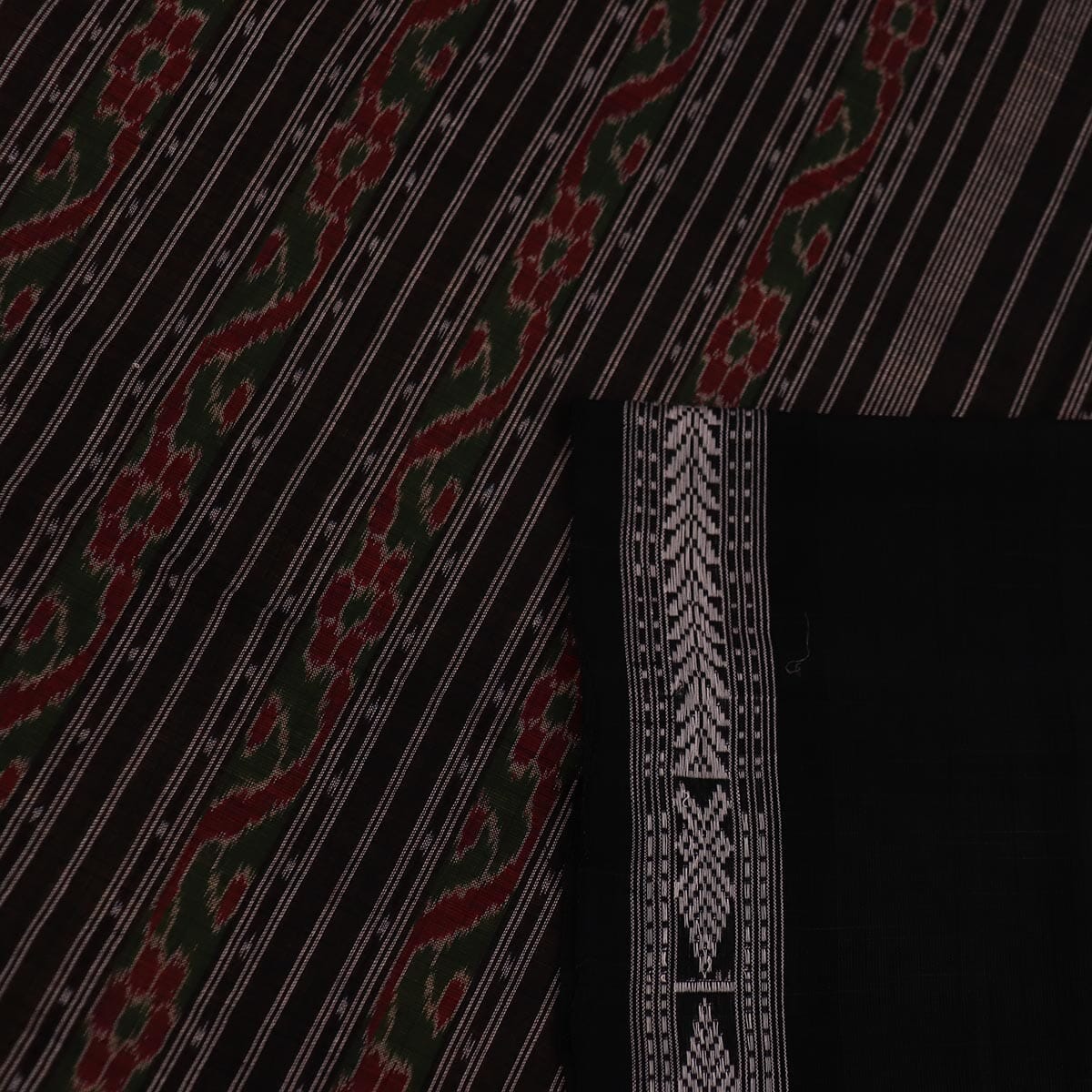 Handloom Sambalpuri Cotton Ikkat Saree Handloom Saree_Sambalpuri Cotton Priyadarshini Handloom 