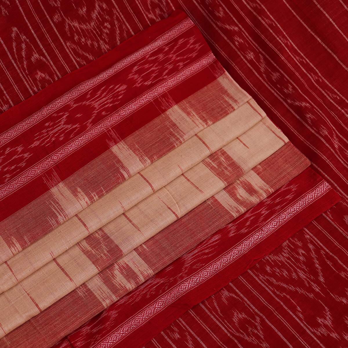 Handloom Sambalpuri Cotton Ikkat Saree Handloom Saree_Sambalpuri Cotton Priyadarshini Handloom 