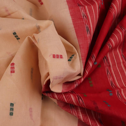 Handloom Sambalpuri Cotton Ikkat Saree Handloom Saree_Sambalpuri Cotton Priyadarshini Handloom 