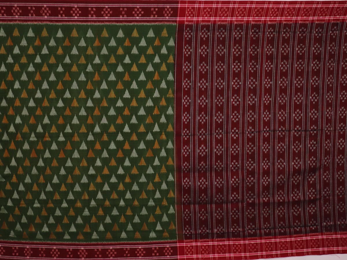 Handloom Sambalpuri Cotton Ikkat Saree Handloom Saree_Sambalpuri Cotton Priyadarshini Handloom 