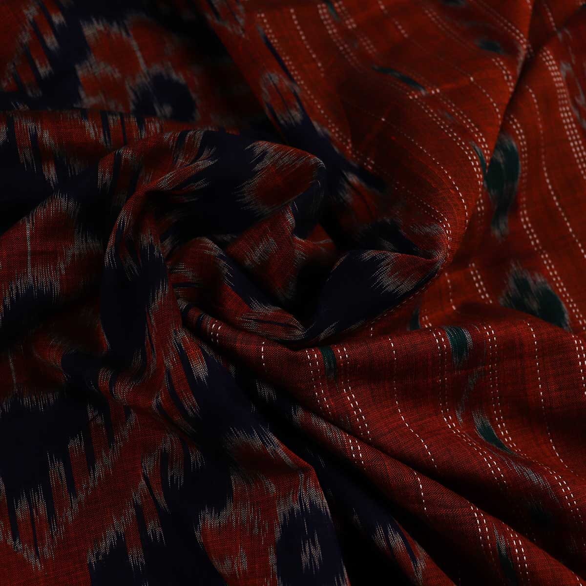 Handloom Sambalpuri Cotton Ikkat Saree Handloom Saree_Sambalpuri Cotton Priyadarshini Handloom 