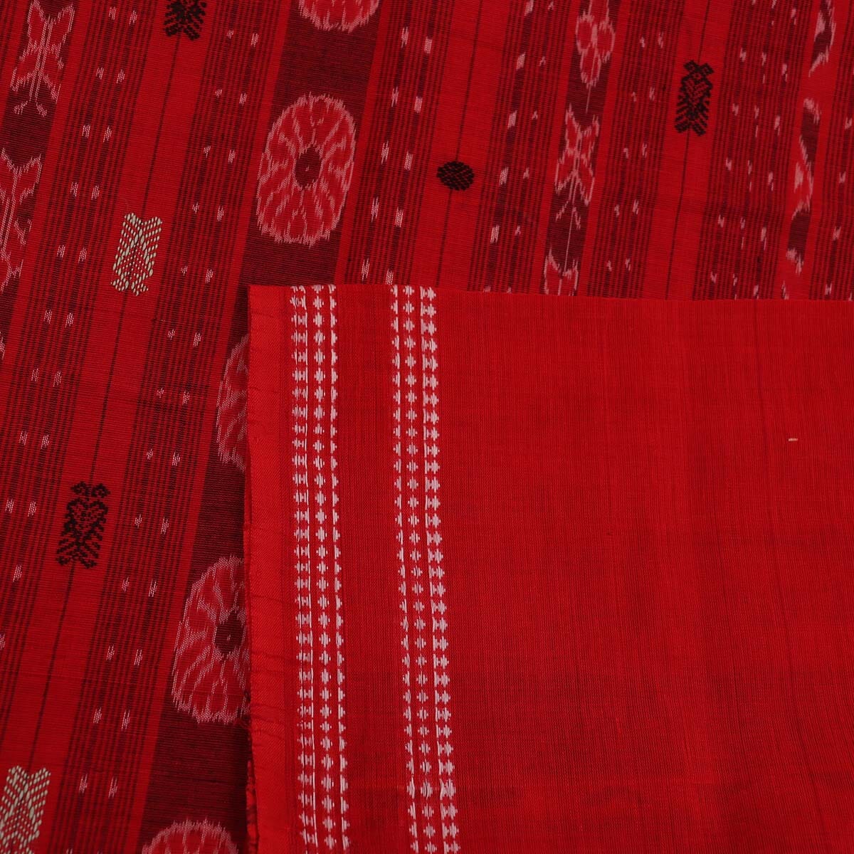 Handloom Sambalpuri Cotton Ikkat Saree Handloom Saree_Sambalpuri Cotton Priyadarshini Handloom 