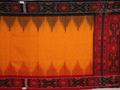Handloom Sambalpuri Cotton Ikkat Saree Handloom Saree_Sambalpuri Cotton Priyadarshini Handloom 