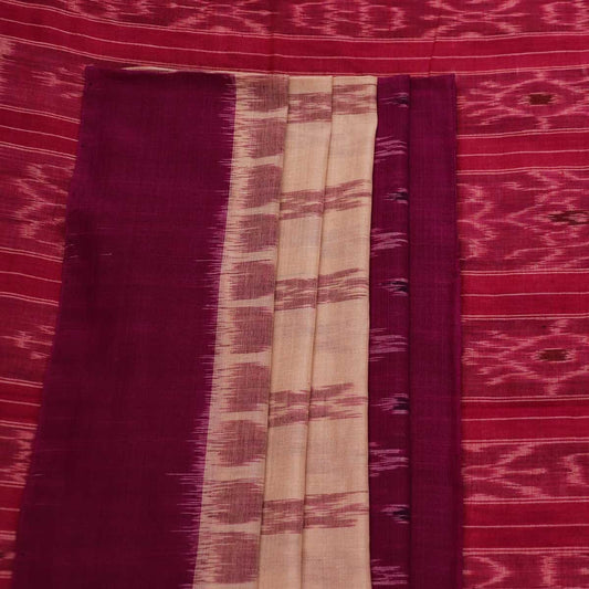 Handloom Sambalpuri Cotton Ikkat Saree Handloom Saree_Sambalpuri Cotton Priyadarshini Handloom 