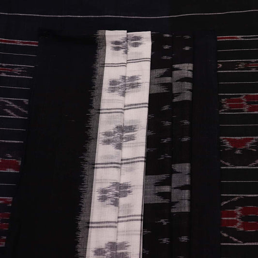 Handloom Sambalpuri Cotton Ikkat Saree Handloom Saree_Sambalpuri Cotton Priyadarshini Handloom 