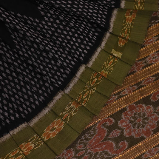 Handloom Sambalpuri Cotton Ikkat Saree Handloom Saree_Sambalpuri Cotton Priyadarshini Handloom 