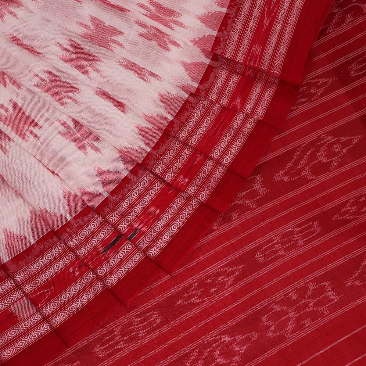 Handloom Sambalpuri Cotton Ikkat Saree Handloom Saree_Sambalpuri Cotton Priyadarshini Handloom 