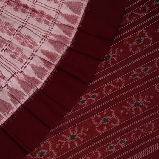 Handloom Sambalpuri Cotton Ikkat Saree Handloom Saree_Sambalpuri Cotton Priyadarshini Handloom 