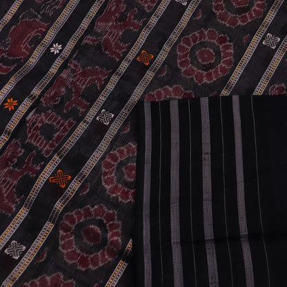 Handloom Sambalpuri Cotton Ikkat Saree Handloom Saree_Sambalpuri Cotton Priyadarshini Handloom 