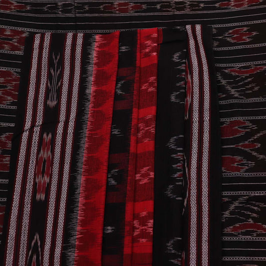 Handloom Sambalpuri Cotton Ikkat Saree Handloom Saree_Sambalpuri Cotton Priyadarshini Handloom 