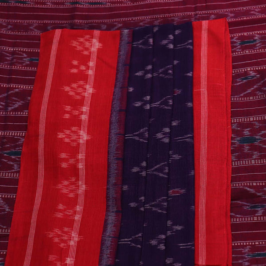 Handloom Sambalpuri Cotton Ikkat Saree Handloom Saree_Sambalpuri Cotton Priyadarshini Handloom 