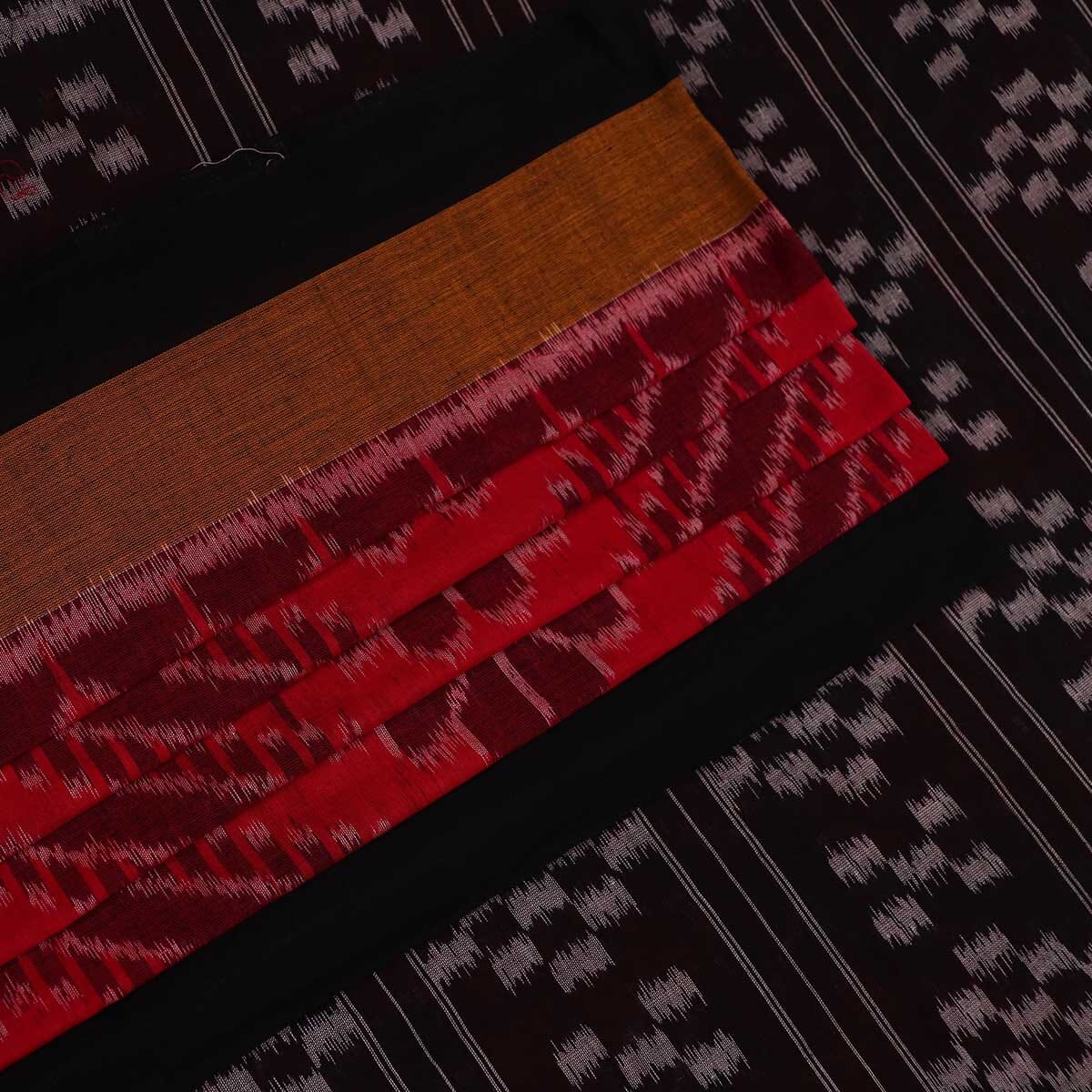 Handloom Sambalpuri Cotton Ikkat Saree Handloom Saree_Sambalpuri Cotton Priyadarshini Handloom 