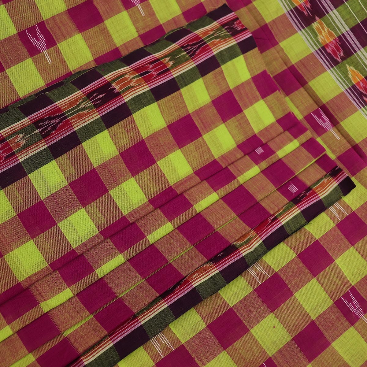 Handloom Sambalpuri Cotton Ikkat Saree Handloom Saree_Sambalpuri Cotton Priyadarshini Handloom 