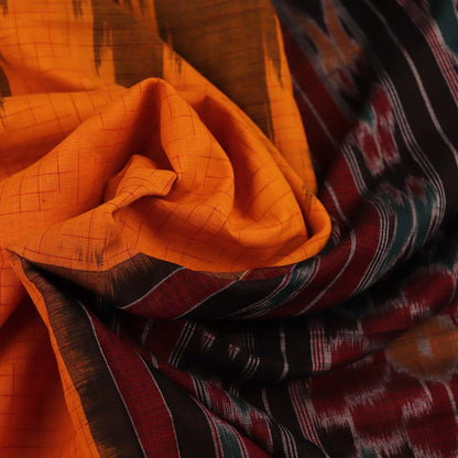Handloom Sambalpuri Cotton Ikkat Saree Handloom Saree_Sambalpuri Cotton Priyadarshini Handloom 