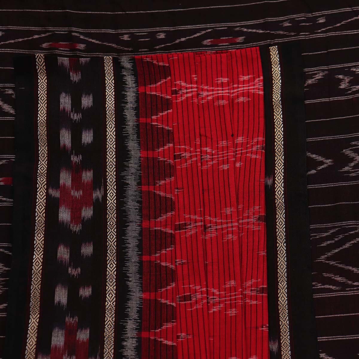Handloom Sambalpuri Cotton Ikkat Saree Handloom Saree_Sambalpuri Cotton Priyadarshini Handloom 