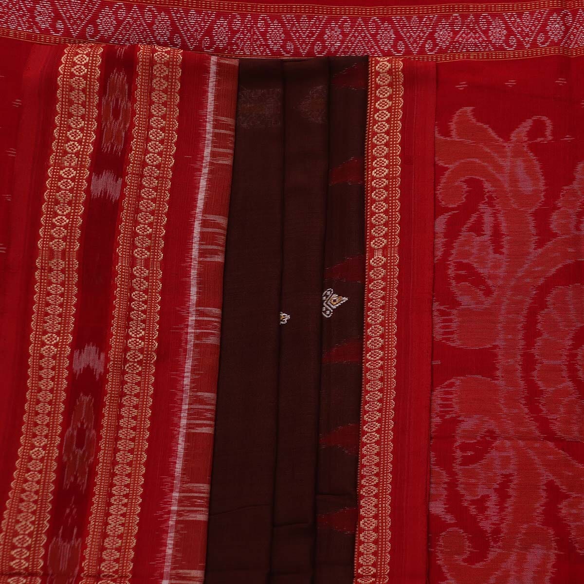 Handloom Sambalpuri Cotton Ikkat Saree Handloom Saree_Sambalpuri Cotton Priyadarshini Handloom 