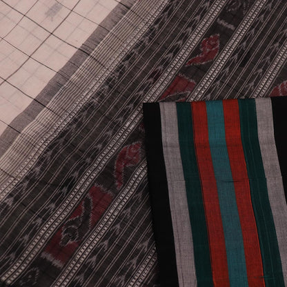 Handloom Sambalpuri Cotton Ikkat Saree Handloom Saree_Sambalpuri Cotton Priyadarshini Handloom 
