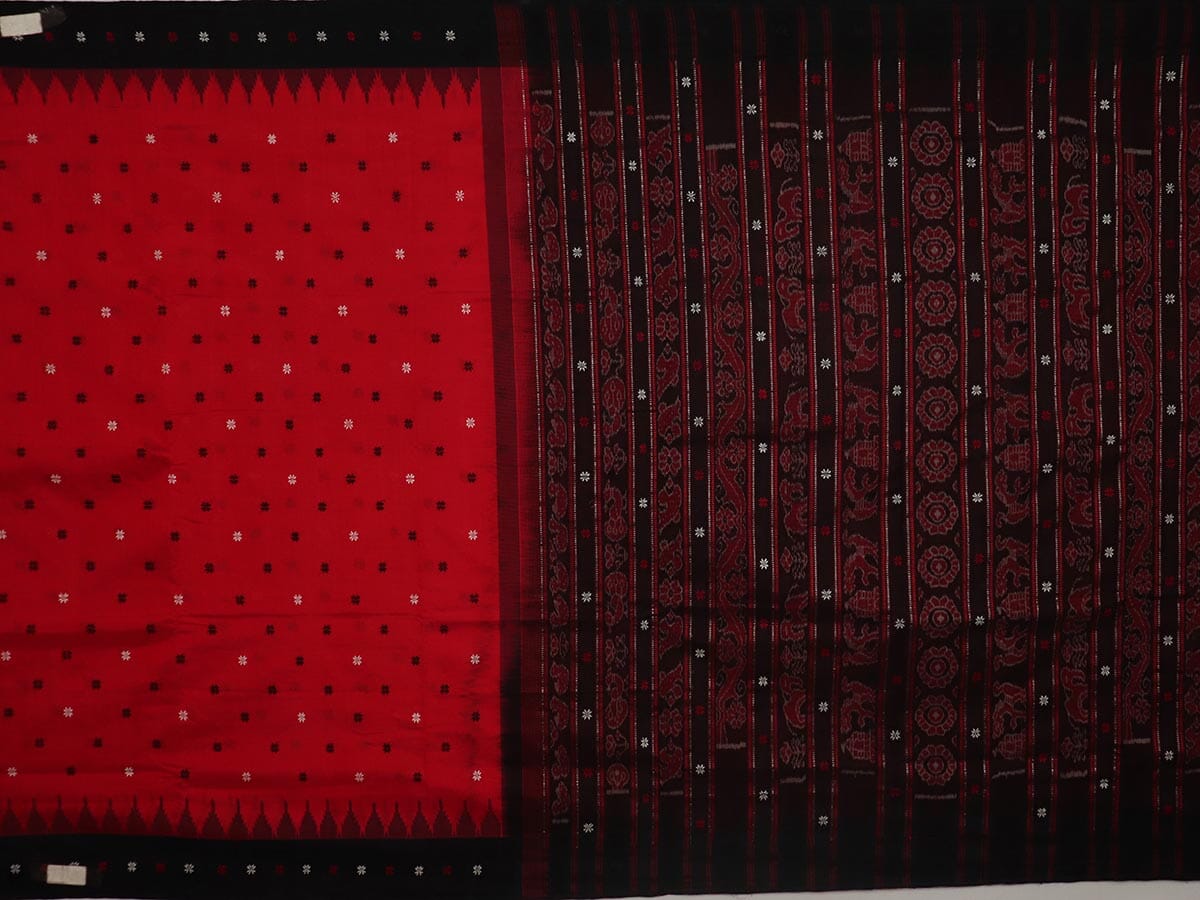 Handloom Sambalpuri Cotton Ikkat Saree Handloom Saree_Sambalpuri Cotton Priyadarshini Handloom 