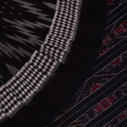 Handloom Sambalpuri Cotton Ikkat Saree Handloom Saree_Sambalpuri Cotton Priyadarshini Handloom 